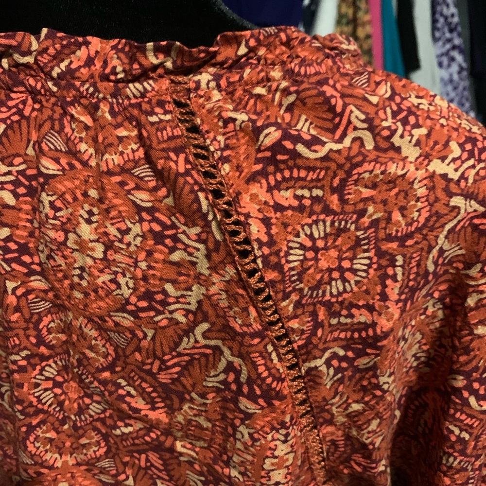 Terra & Sky blouse